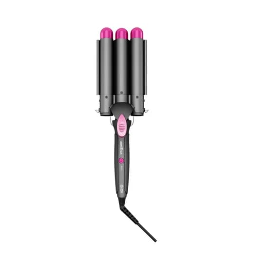 Modelador de Cachos Britania BECE17 - 120W - 230°C - Cerâmica/Triplo - Bivolt - Preto