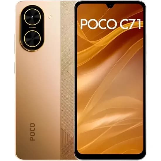 Xiaomi Cel Poco C71 6.88" DS Lte 4/128GB 15W Gold