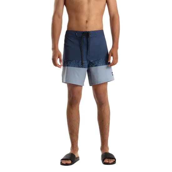 Short Quiksilver de Baqo Boarshort Azul Gris