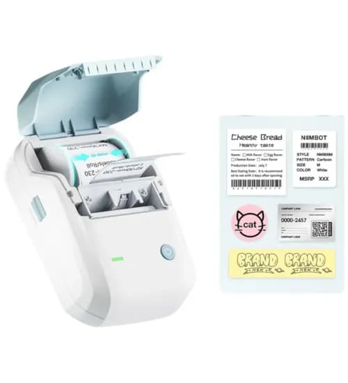 Impressora Termica Portatil B1 Etiqueta Space Blue