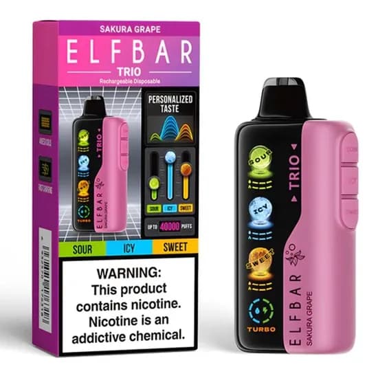 Elfbar 40K Trio Sakura Grepe