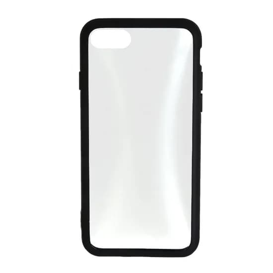 One Techniques Acrílico com Borda Preta para iPhone 8