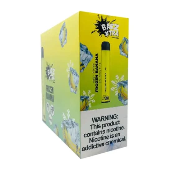 Vaper Barz Xtra Pods 5ML Frozen Banana 1500 Puff