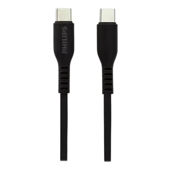 Cabo Philips DLC5021CB/70 Usbc A Usbc 1 Metro - Black