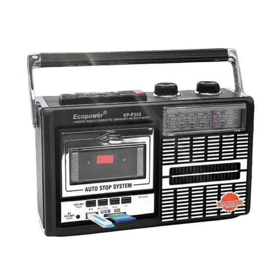 Radio Ecopower EP-F333 - Rec K7 /USB/SD/BLT