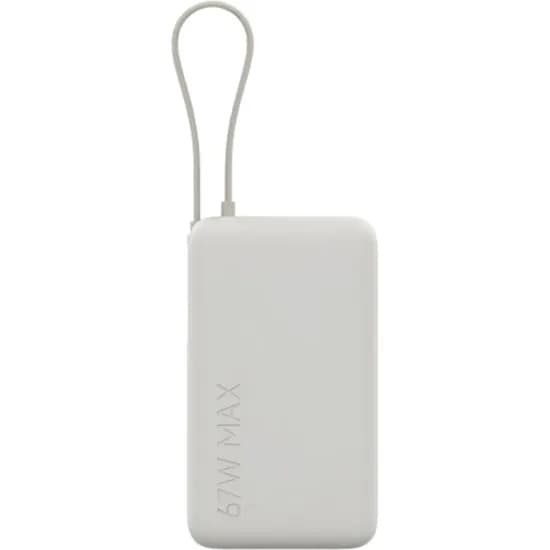 Carregador Portátil Xiaomi 10000MAH BHR0800GL 67W c/Cabo Tan