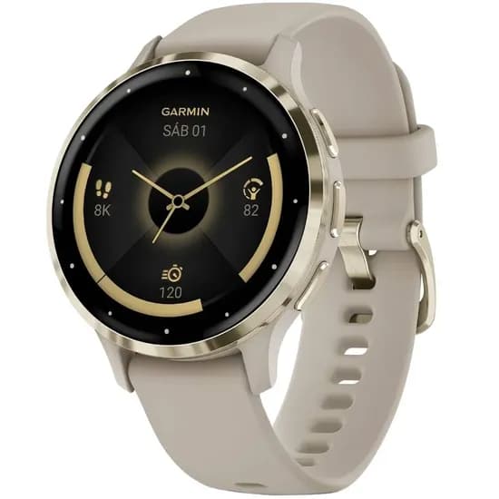 Garmin Reloj GPS Venu 3S 41MM 010-02785-02 Gray Gold