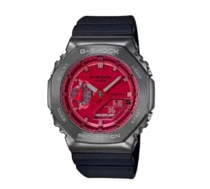 Casio Reloj GM-2100B-4ADR Negro/Rojo