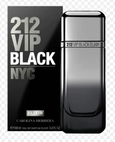 Carolina Herrera 212 Black NYC Elixir Edp 100ML