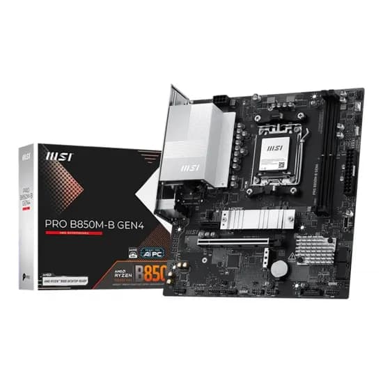 MB AM5 MSI B850M-B Pro GEN4 DDR5 HDMI/USB3.2/2M.2