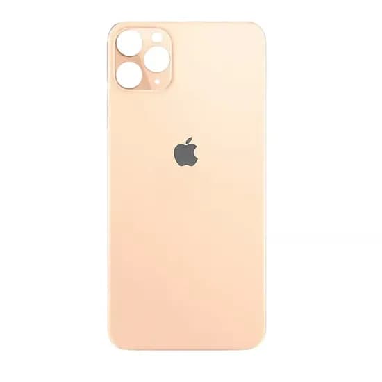 Tapa Trasera iPhone 11 Pro Max Dorado