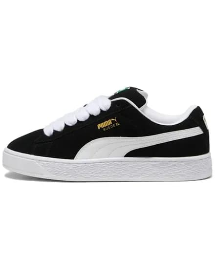 Calzado Puma Suede XL Negro Blanco