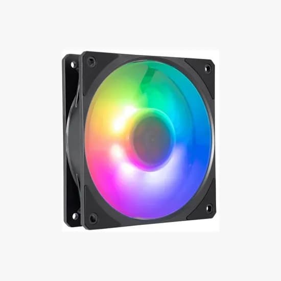 Cooler Gabinete Coolermaster Mobius 120P Argb Black 120MM