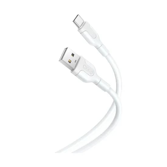 Cabo Xo NB212 Type-C/USB-A 2.1A/1M - Branco