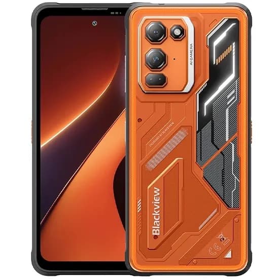 Celular Blackview Fort 200 NFC Dual Sim de 256GB/12GB Ram de 6.78" 108+13MP/50MP - Blaze Orange