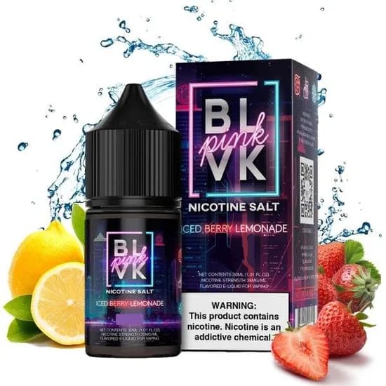 BLVK 30ML Salt Pink Berry Lemonade Ice 50MG