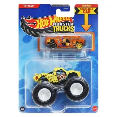Car Hot Wheels Monster Truck Totaled JCD95