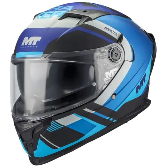 Capacete MT Helmets Braker SV Inception B7 - Fechado - Tamanho L - com Óculos Interno - Matt