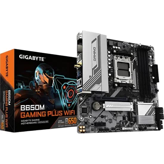 Placa-Mãe Gigabyte B650M Gaming Plus Wifi AM5 DDR5