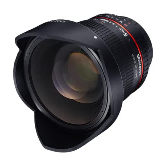 Lente Samyang Panasonic MF 8MM F/3.5 MFT Aps-C