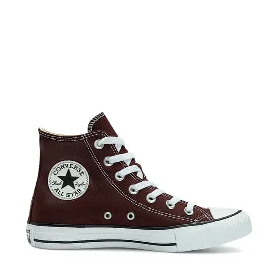 Calzado Converse All Star Hi Marron Blanco
