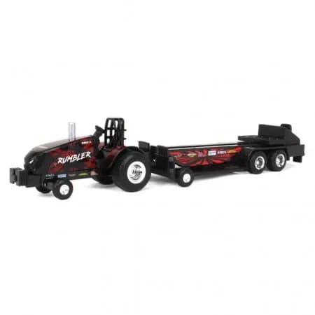 Case 1/64 Ih Shed Shaker Pulling And Sled 37941B