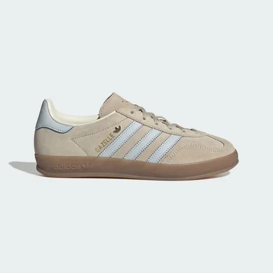 Calzado Adidas Gazelle Indoor W Crema