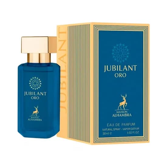 Perfume Mini Maison Alhambra Jubilant Oro Edp Masculino 30ML