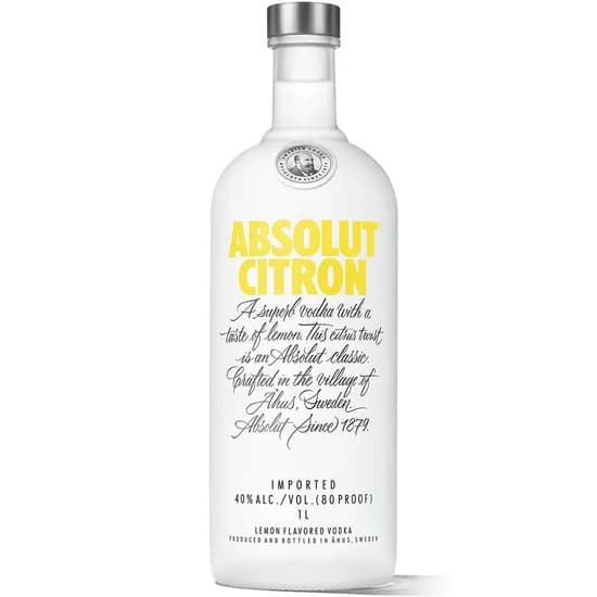 Vodka Absolut Citron 1 L - 7312040090105