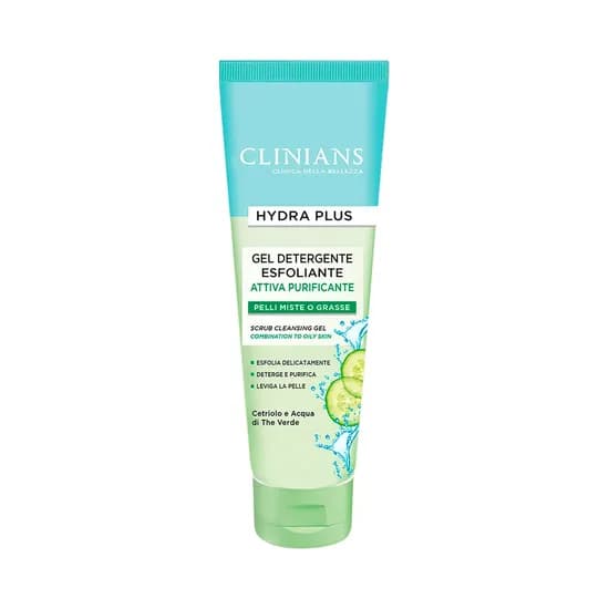Gel Limpiador Facial Clinians Hydra Plus Exfoliante 150ML
