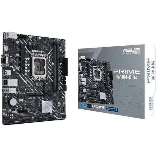 MB 1700 Asus H610M-D D4 Prime HDMI/VGA/DDR4/M.2