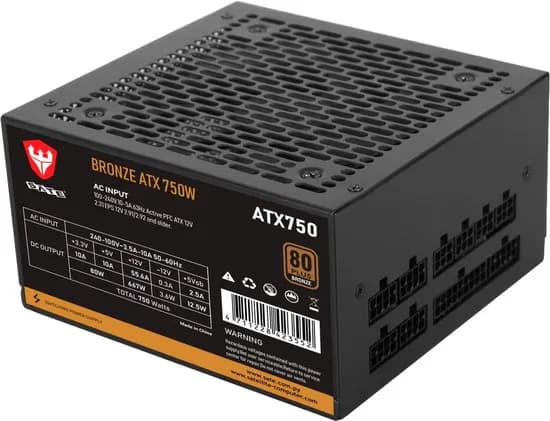 Fonte para Gabinete Satellite Bronze ATX 750W Full Modular - 80 Plus Bronze