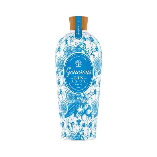 Gin Generous Azur Citrus 700ML