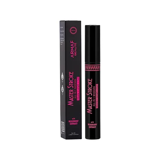 Máscara de Pestaña Armaf Beauté Master Stroke All In 1 Black 12ML