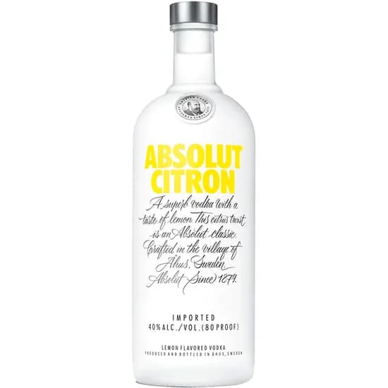 Absolut 40% Citron 1 Litro
