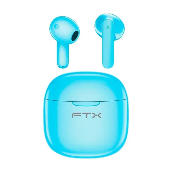 Fone de Ouvido FTX E68-BL - Bluetooth - Azul