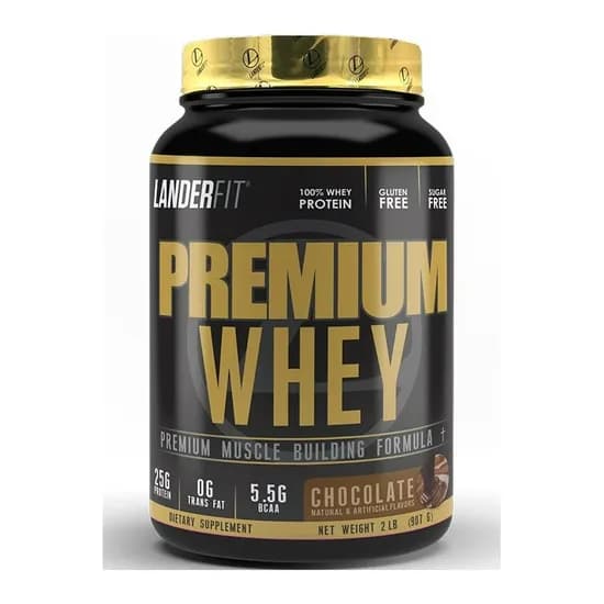 Landerfit Premium Whey Protein 2LBS Chocolate