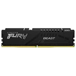 Memória Ram Kingston Fury Beast DDR5 16GB 5600MHZ - Preto (KF556C40BB-16)