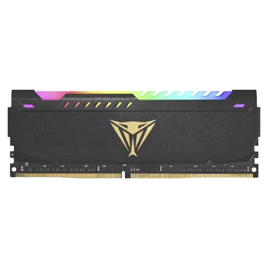 Memória Ram Patriot Viper Steel Black RGB 16GB DDR4 3600MHZ - PVSR416G360C0