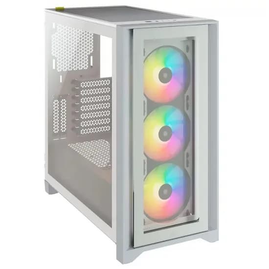 Gabinete Corsair 4000X Icue RGB CC-9011205-WW ATX CC-9011205-WW White