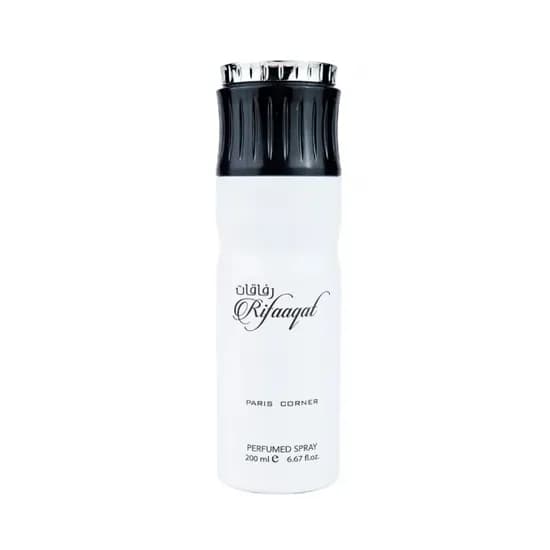Spray Corporal Perfumado Paris Corner Rifaaqat Unissex 200ML
