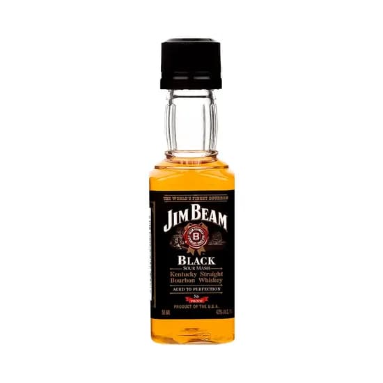 Whisky Jim Beam Black Miniatura 50ML