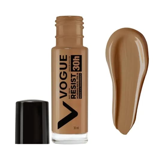 Vogue Base Liquida - Canela - Reistente Acabado Mate 30H - 30 ML