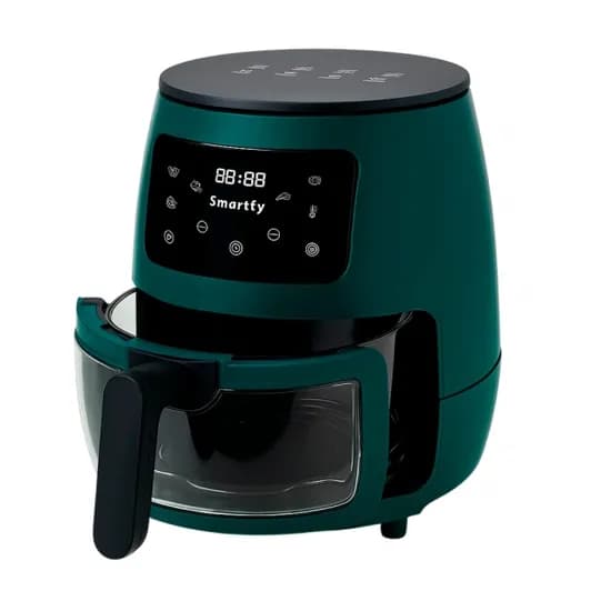 Fritadeira Elet. Air Fryer Smartfy AF03BL 110V Gre Black/Green 3.6L|