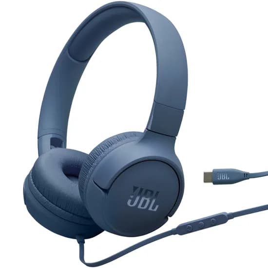 Fone de Ouvido JBL Tune 520C USB-C - Blue