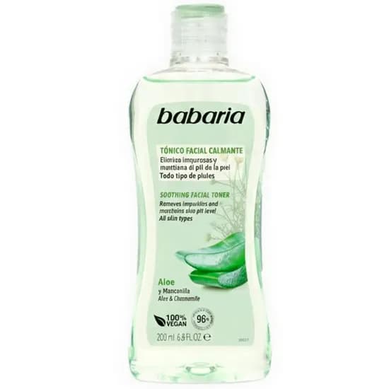 Babaria Tonico Facial Aloe Y Manzanilla 200ML