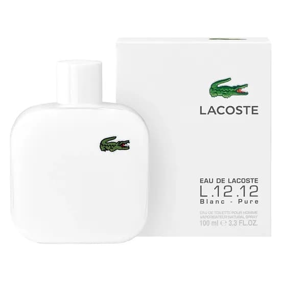 Perfume Lacoste L.12.12 Blanc - Eau de Toilette - Masculino - 100ML