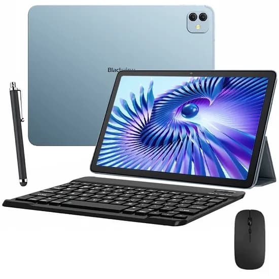 Tablet Blackview Link 8 256GB/6GB Ram de 12.7" 16+2MP/13MP + Teclado Inglês + Capinha Azul