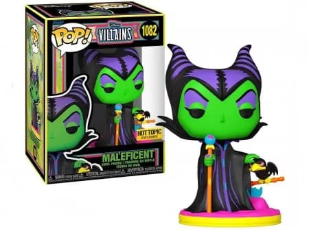 Funko Pop Disney Villains Black Light Maleficent *Ex* 1082