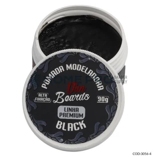 Pomada Modeladora Preta Premium 90G